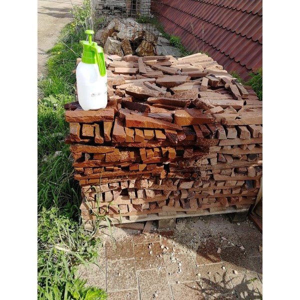 Обрезь из природного камня Песчаник терракотовый