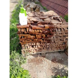 Обрезь из природного камня Песчаник терракотовый