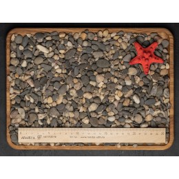 Галька морская Крымская фракция 5-10мм, 3.5 кг