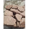 Камень Для Подпорной Стенки Песчаник Галтованный Терракотовый