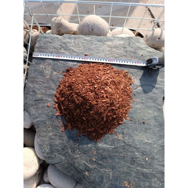 Кора сибирской лиственницы фракция 0-3см мешок 60 литров