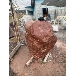 Эксклюзивный Полированный Камень Мрамор "Красная Глина"