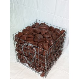 Камень для бани и сауны яшма обвалованная фракция 70-150мм