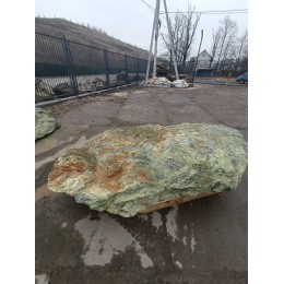 Эксклюзивный Камень Валун Змеевик "Пластина"