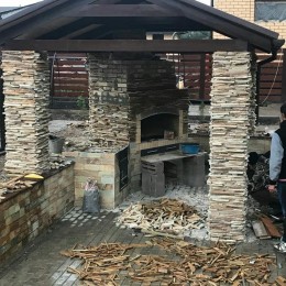 Обрезь из природного камня Златолит (Горбушка)