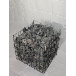 Камень для бани и сауны жадеит обвалованный 40-70мм