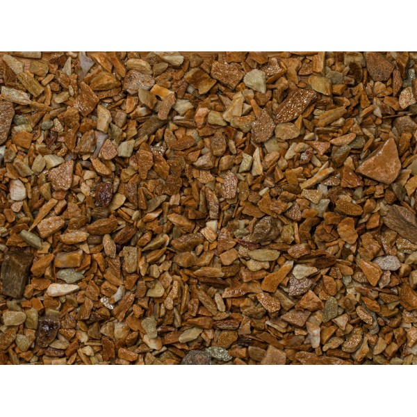 Декоративная крошка Златолит желтый фракция 5-10мм, 3.5 кг