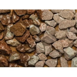 Галька мраморная Розовая фракция 20-40мм, 3.5 кг