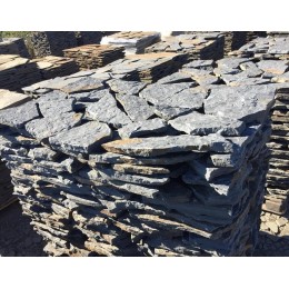 Плитняк песчаник дракон серо-синий 15-30мм