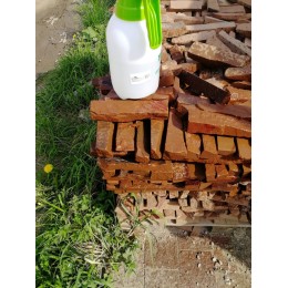 Обрезь из природного камня Песчаник терракотовый