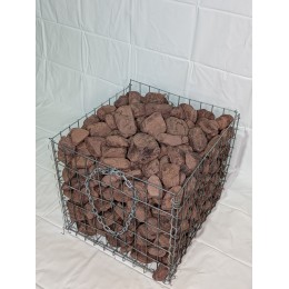 Камень для бани и сауны яшма обвалованная фракция 70-150мм