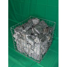 Камень для бани и сауны порфирит колотый 70-150мм, 20 кг