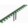 Бордюр пластиковый "New Fix Roll" H38 оливковый